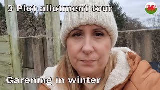 See My 3 Allotment Plots! 🌾 Gardening Tour \u0026 Plans – Feb 2025