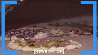 New York man throws pizza in city hall protest | NewsNation Prime