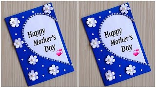 Beautiful Mother's day card idea / Handmade Mother's day greeting card for Mom