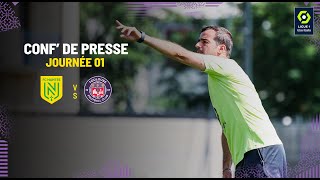 #FCNTFC La conférence de presse de Carles Martinez Novell avant Nantes/TéFéCé