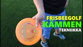 Frisbeegolf kämmentekniikka