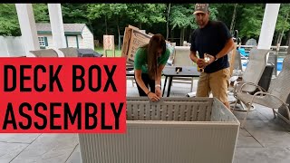 Suncast Deck Box Assembly
