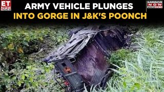 Army Vehicle Falls Into Gorge in Poonch, Jammu \u0026 Kashmir, 18 Jawans On Board | Top News