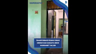 Transformasi Rumah Dinas Usai Direnovasi Hasilnya Bak Bumi dan Langit, Bikin Warganet Takjub