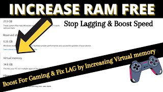 Increase Virtual Memory On Windows PC | FREE 34 GB RAM | Make PC Faster