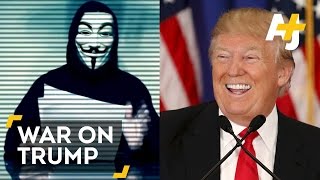 Anonymous Declares War On Donald Trump