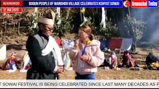 BUGUN PEOPLE OF WANGHOO VILLAGE CELEBRATES KSHYAT SOWAI FESTIVAL.