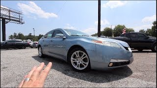 Here's a 2009 Acura TL Tech 9 Years Later | Once Sold For Over $40,000 | For Sale Review Tour