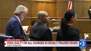 Jury finds driver guilty on all charges in fatal crash of mother and son on Frazier Ave