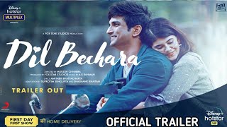 Dil Bechara | Sushant Singh Rajput | Sanjana Sanghi | Dil Bechara Official Trailer Coming Soon