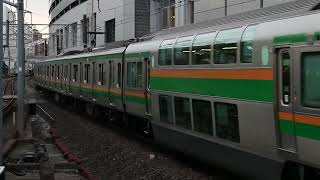 E231系1000番台\u0026E233系3000番台宮ヤマU33編成+宮ヤマU632編成横浜駅高速入線(到着)