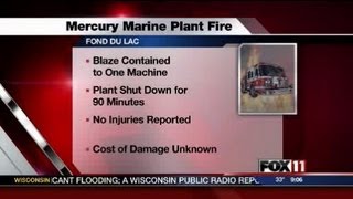 9PSAT MERCURY MARINE FIRE BREAKS OUT