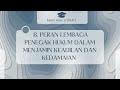 materi pkn kelas 12 bab 2 perlindungan dan penegakan hukum di indonesia