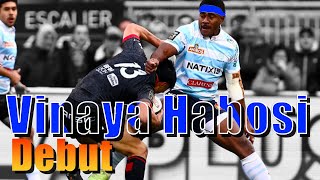 Vinaya Habosi debut for Racing 92