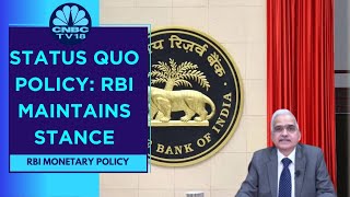 RBI Stands Pat, Unanimous Decision To Maintain Stance | CNBC TV18