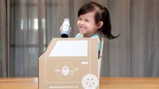 DIY Cardboard Car ทำรถจากกล่องกระดาษน้ำหัวปลี Mommy Booster