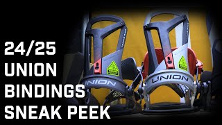 Sneak Peek Of The 24/25 Lineup Of Union Snowboard Bindings