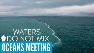 TWO OCEANS MEET BUT NOT MIX | Cape Town - Atlantic and India ocean meeting point