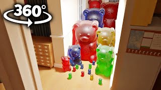 Gummy Bears Breaks into Your House! in 360° VR