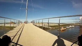 Cycling in North Wales, Talacre to Rhyl .