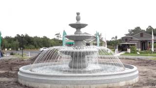 Large Tiered Fountain with Sprayring