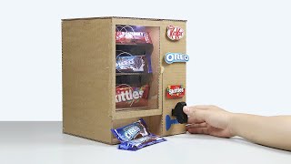 Cara Membuat Skittles KitKat OreO Vending Machine