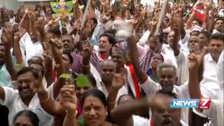 AIADMK cadres celebrates Jayalalithaa's win across state | News7 Tamil