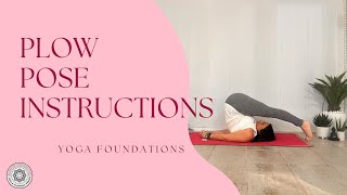 How To Do Plow Pose ~ Halasana ~ Online Yoga School