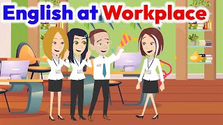 English Conversation At the Office - Speaking English at Workplace