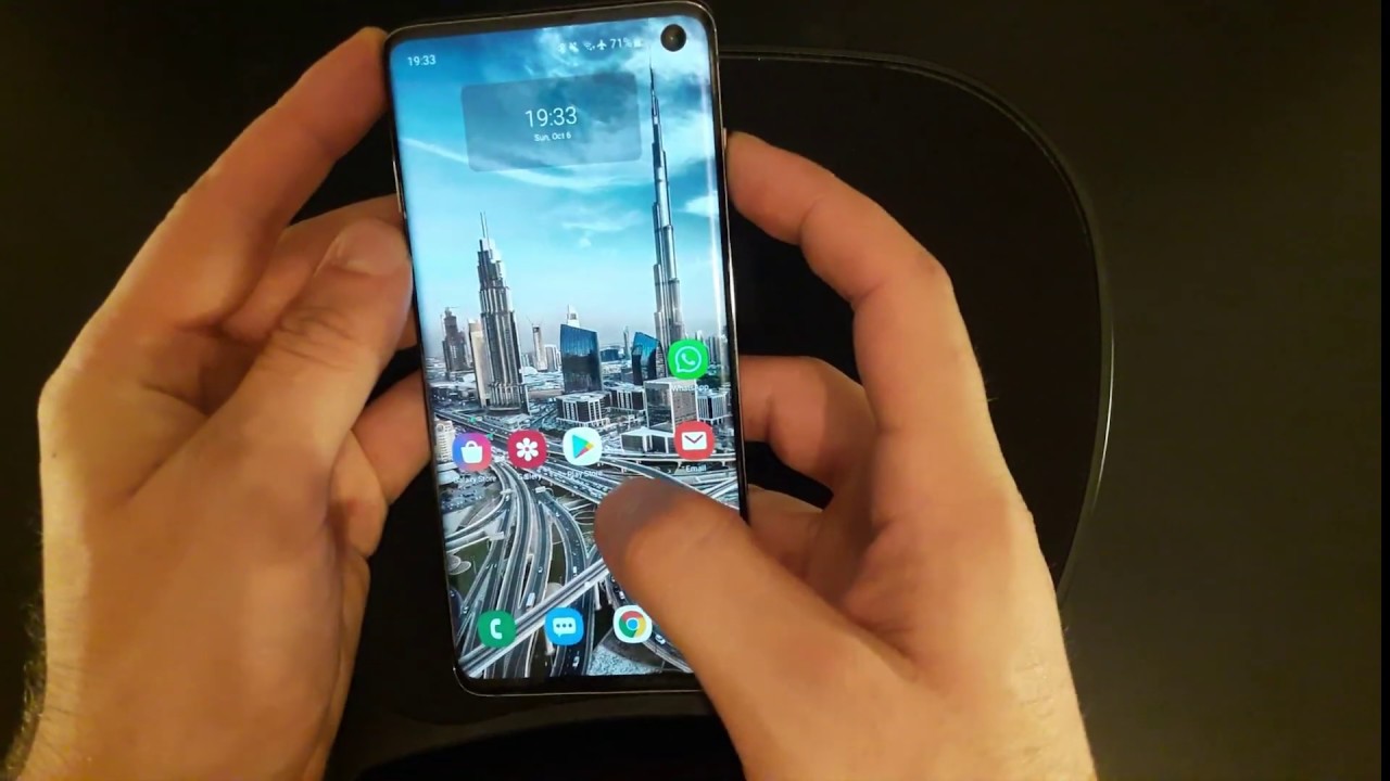 Samsung Galaxy S10 Android Software Update Youtube