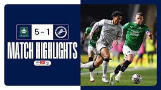 Plymouth Argyle 5-1 Millwall | Match Highlights