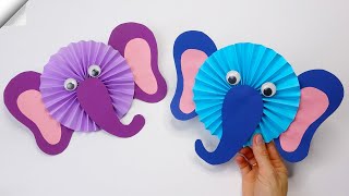 DIY Moving Paper Elephant | Easy Paper Crafts