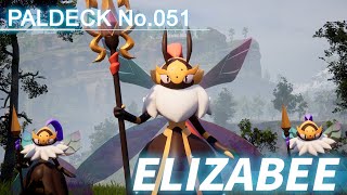 Paldeck | No.051 ELIZABEE - Palworld | Gameplay | Pocketpair