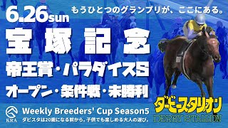 【ダビスタSwitchブリーダーズカップ】2022年6月26日 宝塚記念・帝王賞・パラダイスS・他