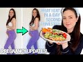 Pregnancy Updates + What I Eat In A Day Vlog ad