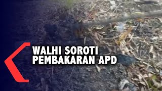 Walhi Soroti Pembakaran APD Di Pekuburan