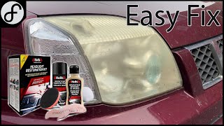 Easy Headlight Restoration With This Cheap Kit