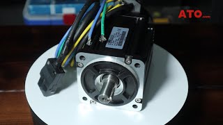 200W 24V High Torque Brushless DC Sevor Motor with Encoder