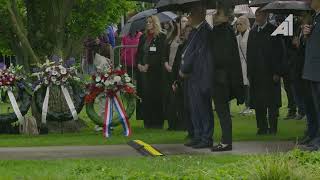 Nijkerk herdenkt de doden in het Van Reenenpark