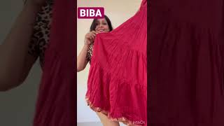 Kruti haul brand BIBA  | mini clothing haul with beautiful colours | love this kurti