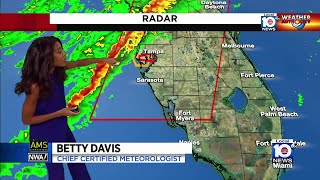 Windy weather hits Miami-Dade, Broward