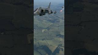 MIG21 missile launch to British sepecat Jaguar aircraft. Not Real #warthunderaviation #RAF #jet