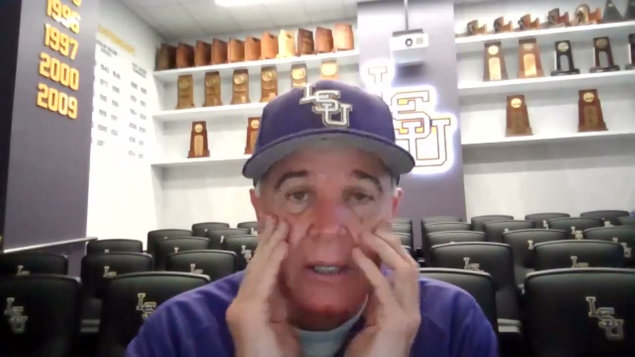 Paul Mainieri, Numb After Jaden Hill Injury, #LSU Baseball Loses Big To ...