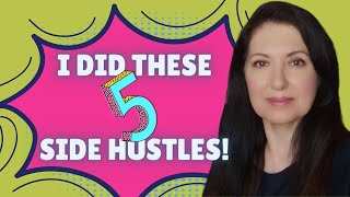 Five Side Hustles That You Can Do From Home - I Did Them, Find Out What Happened