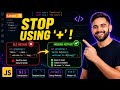 JavaScript Template Literals Tutorial - Modern String Interpolation vs Concatenation