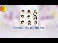 Girls’ Generation (소녀시대) – Kissing you (키싱 유) [Without key change ver.]