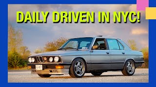 BMW E28 535is is the perfect classic car daily driver