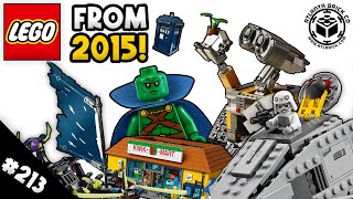 BTS; 213, Our Most Wanted LEGO® Sets From The Year 2015!