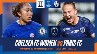 Chelsea vs. Paris FC | UEFA Women’s Champions League 2023-24 Matchday 2 Full Match