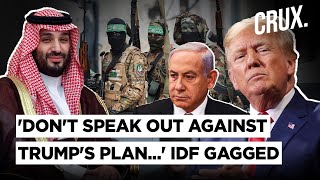 Netanyahu Says Saudi Has Lot of Land for Palestinian State, IDF Told Not To Oppose Trump's Gaza Plan